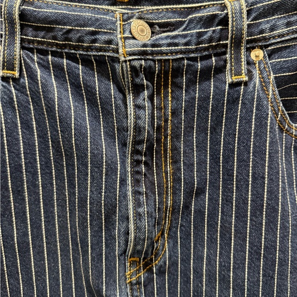 Levi’s Ankle Column Skirt Women’s Size 14 Denim Midi Skirt - Picture 10 of 16